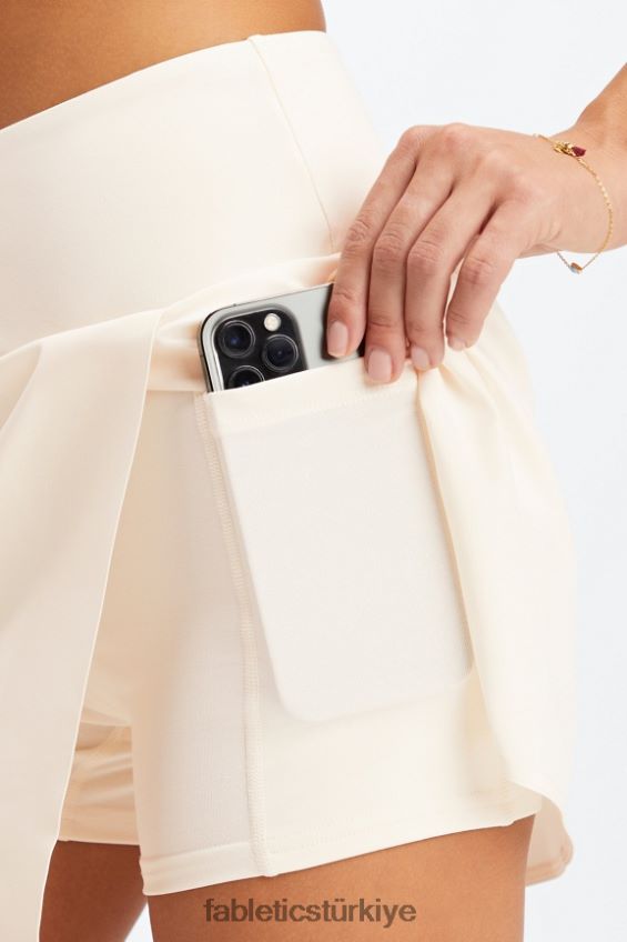 tr Fabletics kadınlar cepli skort koyu mavi/yulaf 40R06B640