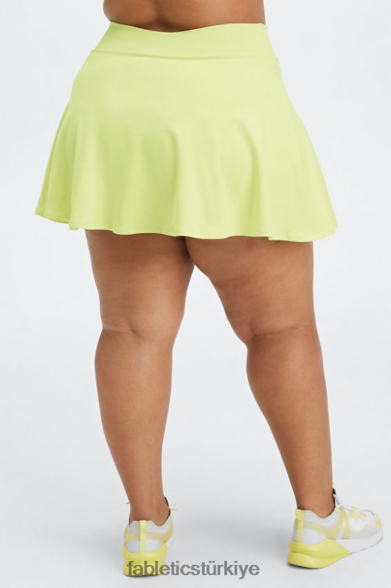 tr Fabletics kadınlar fırfırlı etek açık bronz/terra 40R06B647