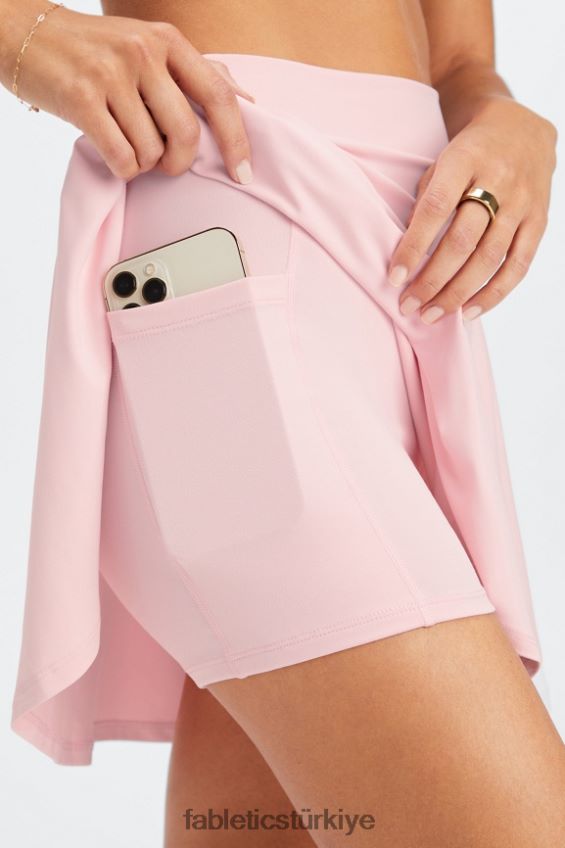 tr Fabletics kadınlar fırfırlı etek bordo/maun/driftscape 40R06B645