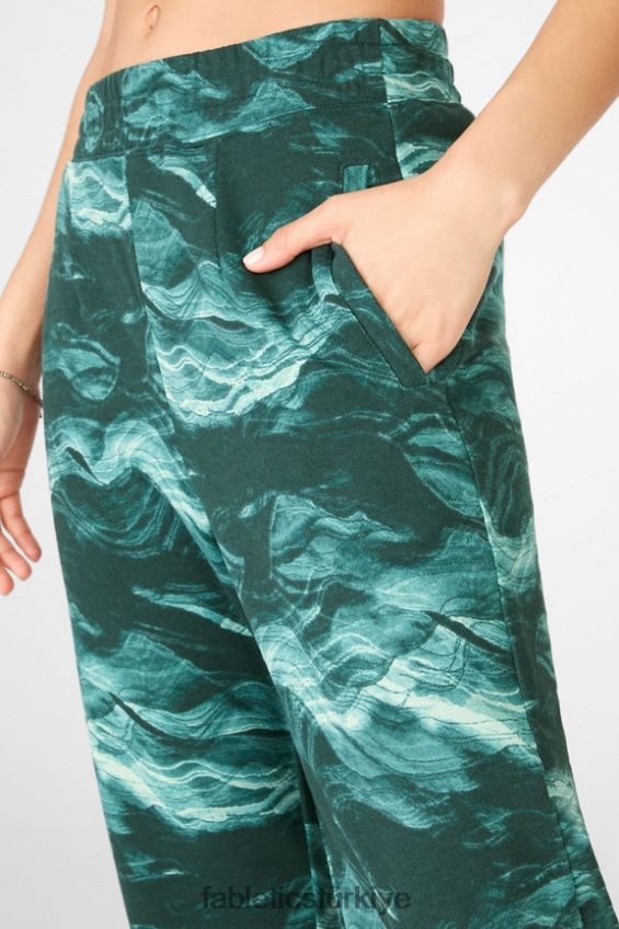 tr Fabletics kadınlar cloe ince eşofman siyah/dalgalı çita 40R06B207