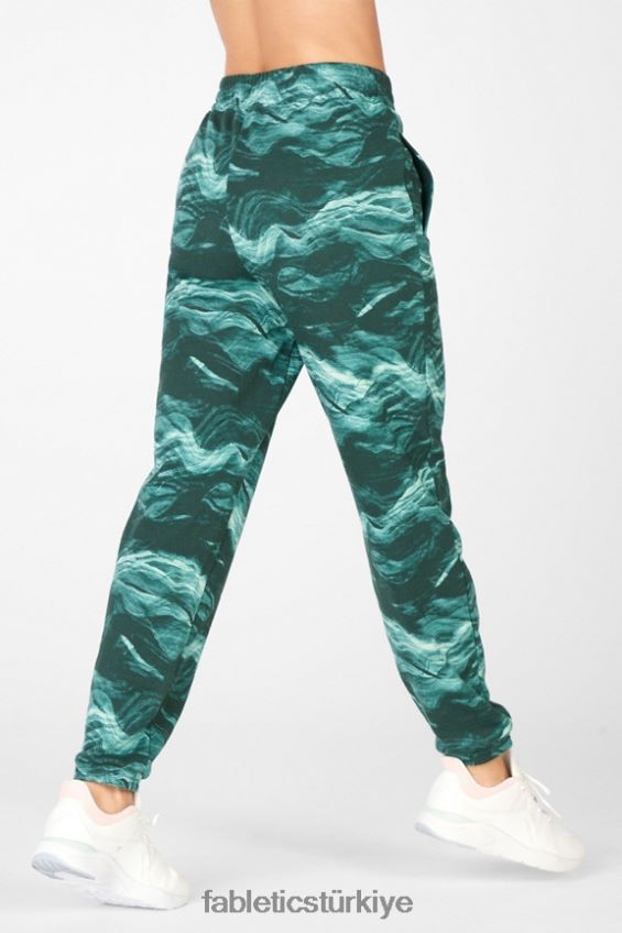 tr Fabletics kadınlar cloe ince eşofman siyah/dalgalı çita 40R06B207