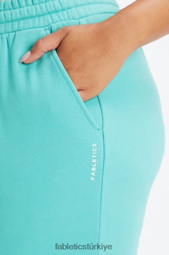 tr Fabletics kadınlar eko klasik eşofman altı koyu mavi/yulaf 40R06B90