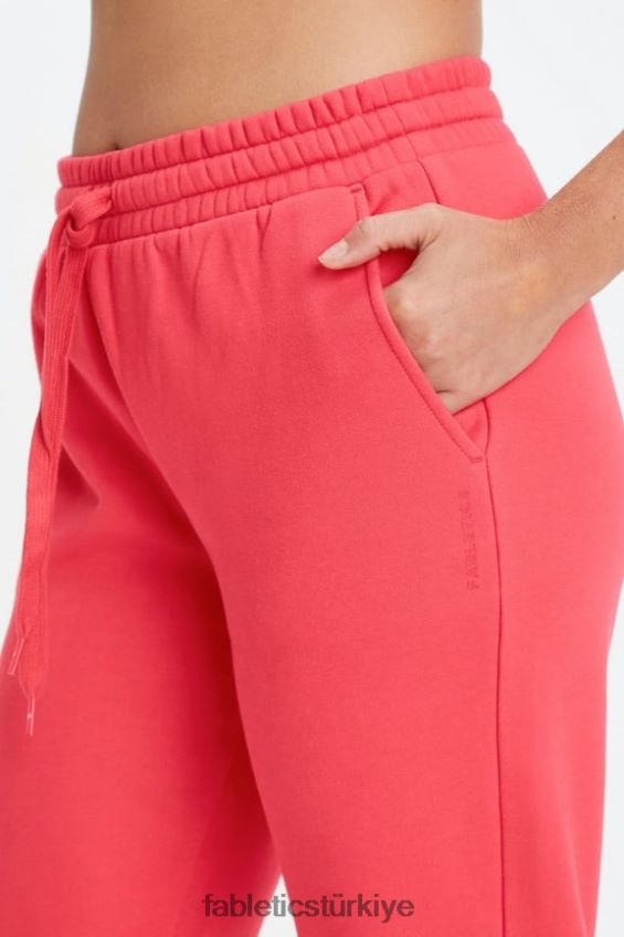 tr Fabletics kadınlar eko klasik eşofman altı siyah/yanmış hardal dalgalı aslan 40R06B91