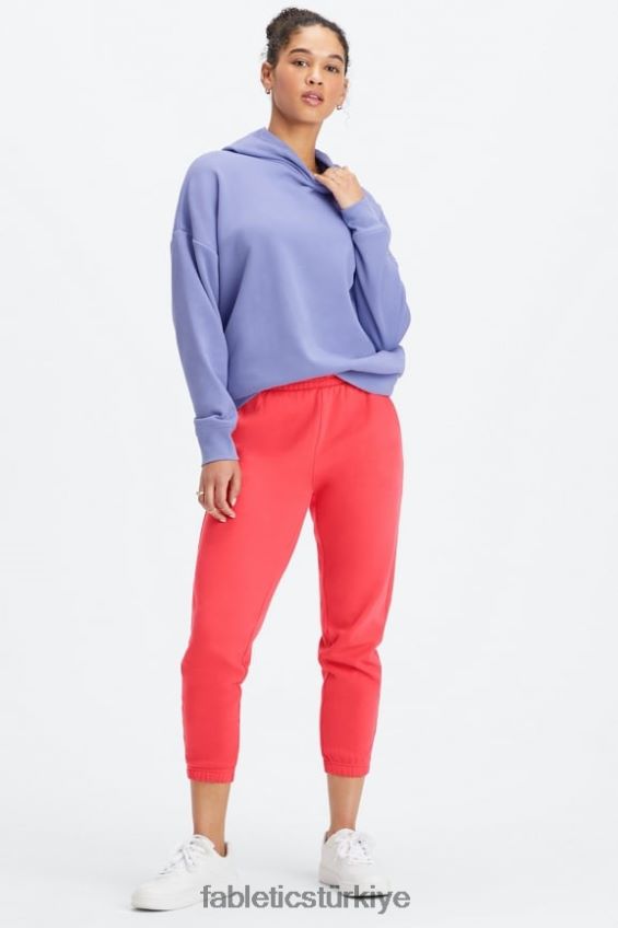 tr Fabletics kadınlar eko klasik eşofman altı siyah/yanmış hardal dalgalı aslan 40R06B91