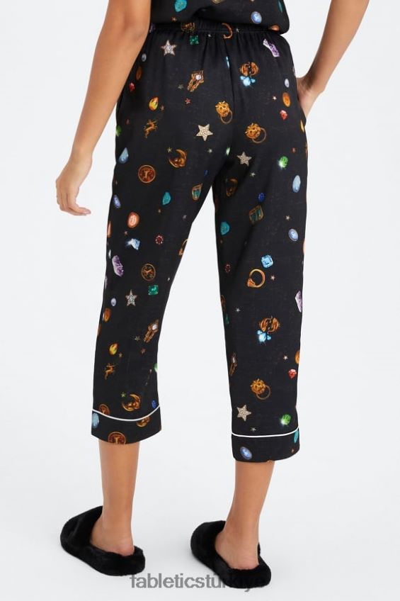 tr Fabletics kadınlar ekosatin ekin pantolon uğur tılsımı/ak balıkçıl 40R06B52