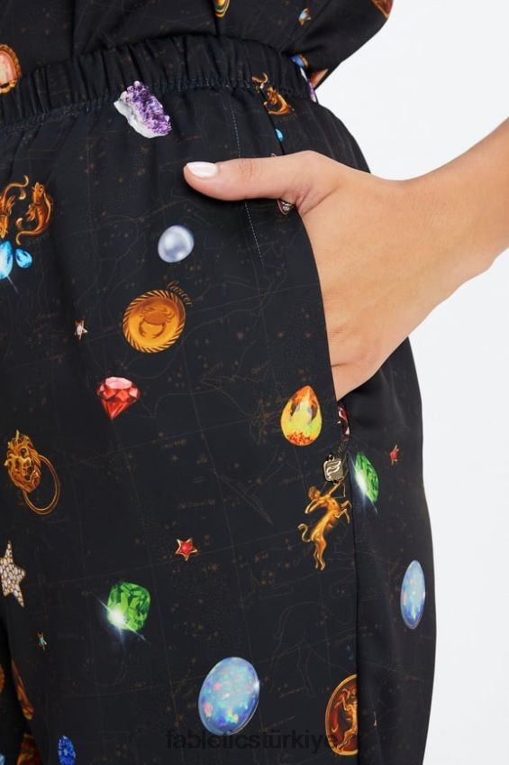 tr Fabletics kadınlar ekosatin ekin pantolon uğur tılsımı/ak balıkçıl 40R06B52