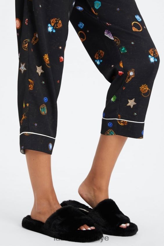 tr Fabletics kadınlar ekosatin ekin pantolon uğur tılsımı/ak balıkçıl 40R06B52