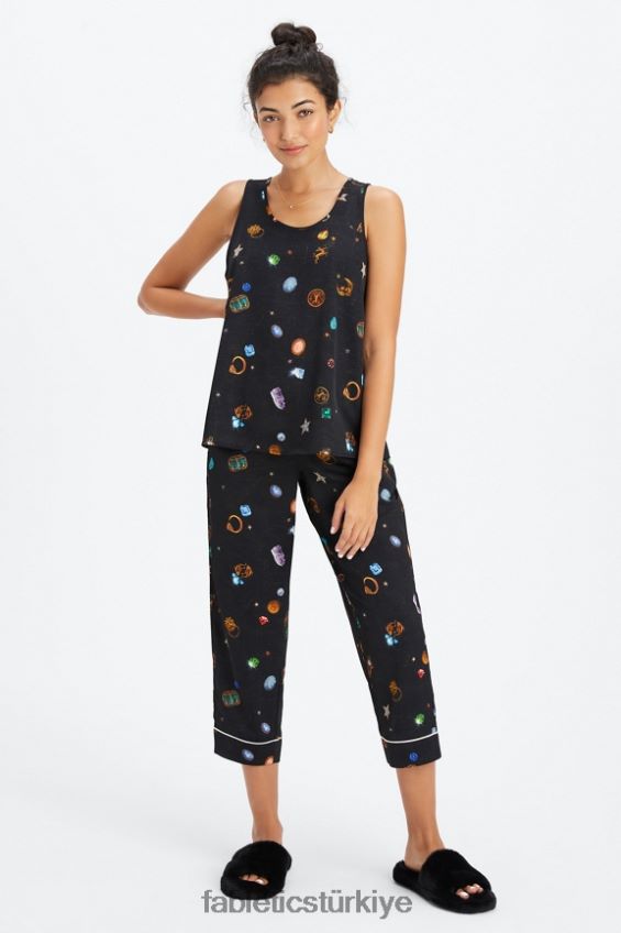 tr Fabletics kadınlar ekosatin ekin pantolon uğur tılsımı/ak balıkçıl 40R06B52