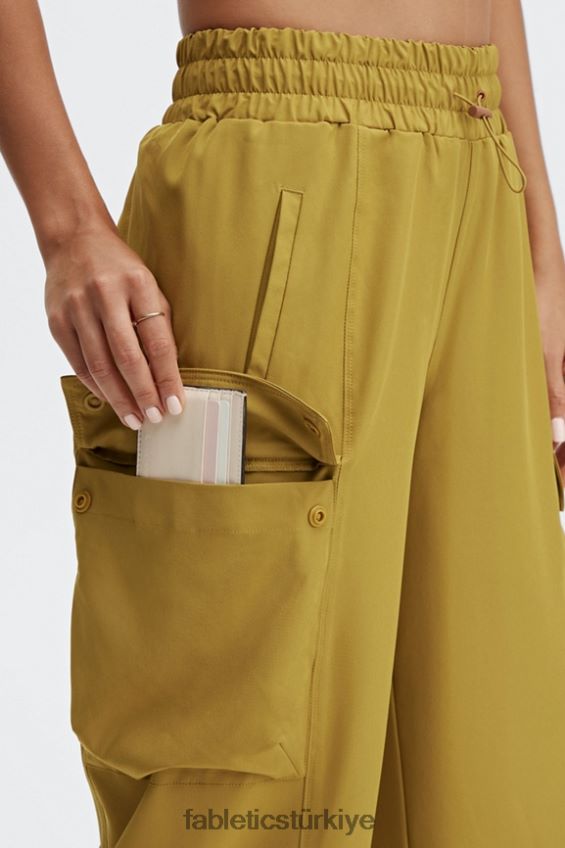 tr Fabletics kadınlar eleanor kargo eşofman altı mineral gri/çilek kırmızısı 40R06B176