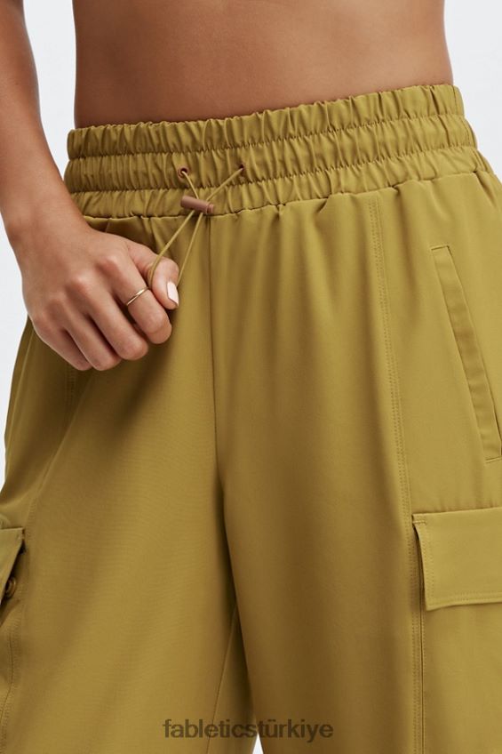 tr Fabletics kadınlar eleanor kargo eşofman altı mineral gri/çilek kırmızısı 40R06B176