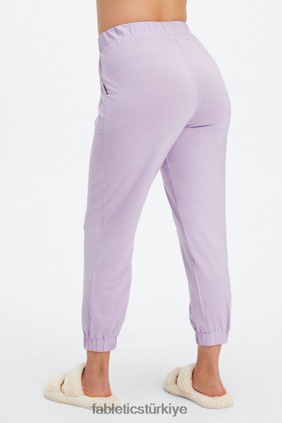 tr Fabletics kadınlar geri örgülü konik pantolon maun/kristal dalga 40R06B80