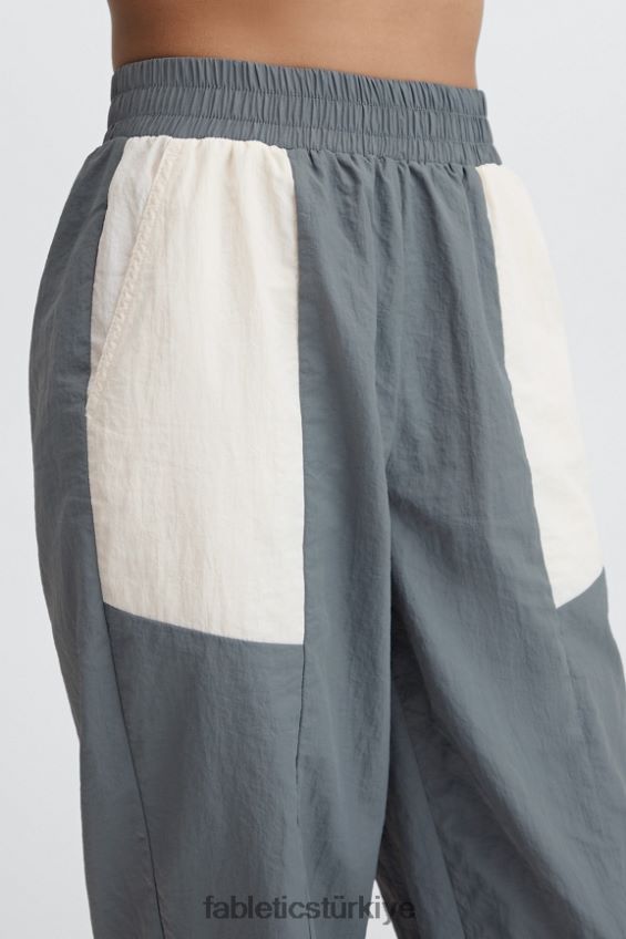 tr Fabletics kadınlar geri tepme iki tonlu eşofman altı şeker eriği/siyah puantiyeli 40R06B127