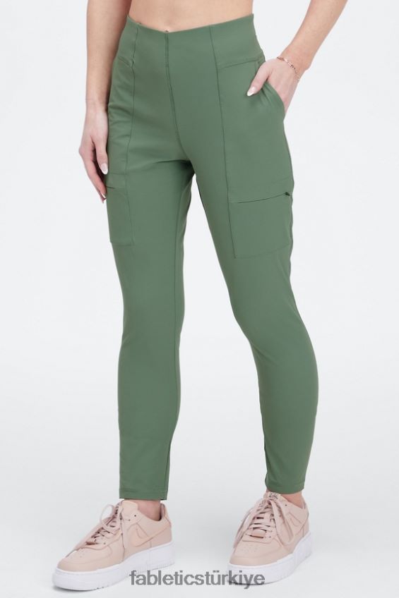 tr Fabletics kadınlar hibrit kargo pantolon çöl/mavi taş 40R06B114