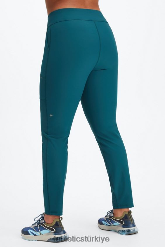 tr Fabletics kadınlar hibrit kargo pantolon sörf mavisi/kiraz patlaması 40R06B116