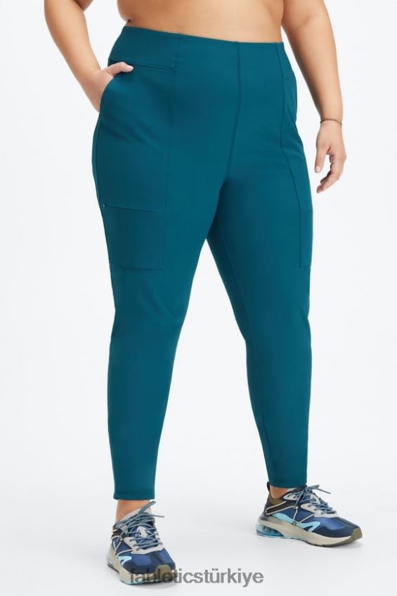 tr Fabletics kadınlar hibrit kargo pantolon tuğla/çoklu 40R06B117