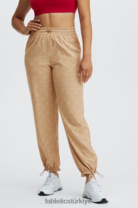 tr Fabletics kadınlar iggy dokuma pantolon kristal mavisi/hurma 40R06B129