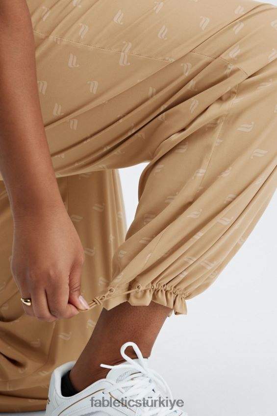 tr Fabletics kadınlar iggy dokuma pantolon kristal mavisi/hurma 40R06B130