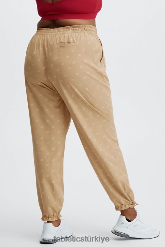 tr Fabletics kadınlar iggy dokuma pantolon kristal mavisi/hurma 40R06B130