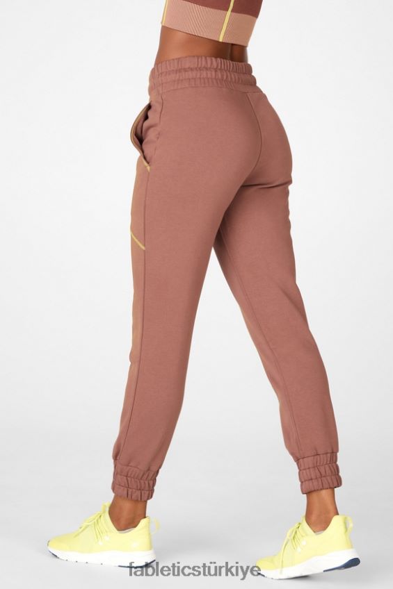 tr Fabletics kadınlar iris eşofman altı kestane/gaia/lezzet 40R06B221