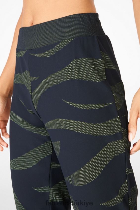 tr Fabletics kadınlar joelle jakarlı koşucu peluş pembe/siyah 40R06B215