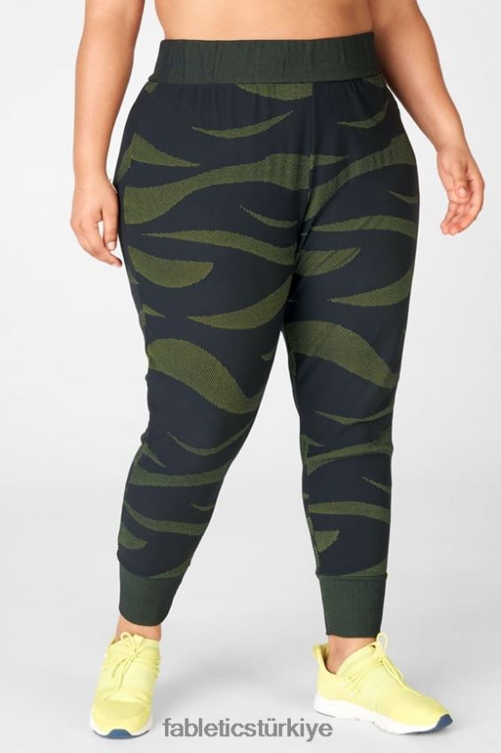 tr Fabletics kadınlar joelle jakarlı koşucu tatlı kiraz/peluş pembe 40R06B216