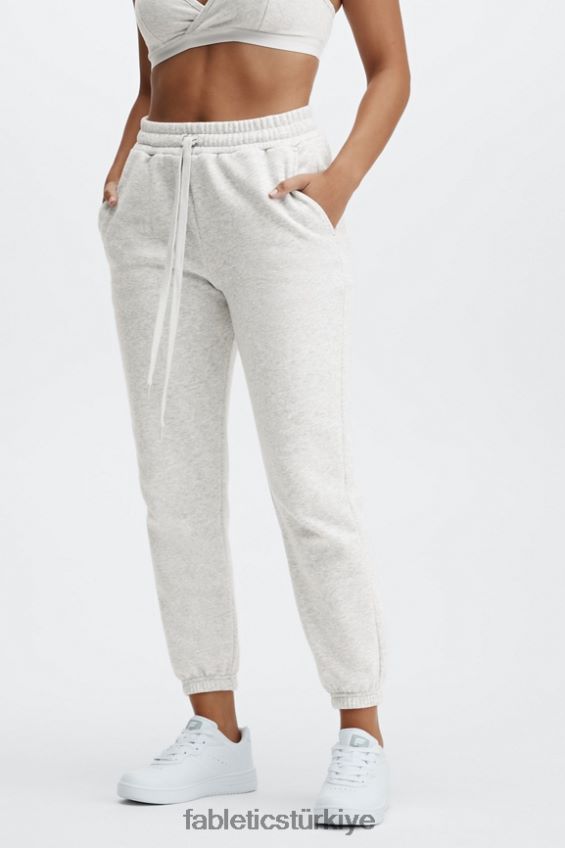 tr Fabletics kadınlar klasik eşofman altı celeste/klasik beyaz 40R06B171