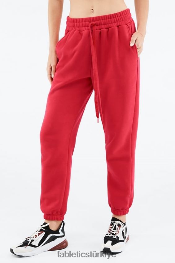 tr Fabletics kadınlar klasik eşofman altı elektrikli gül/dalgalı çita 40R06B174