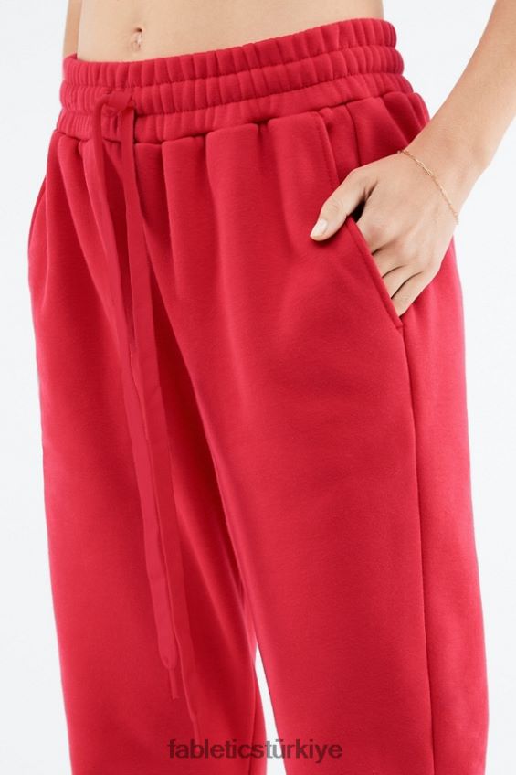 tr Fabletics kadınlar klasik eşofman altı elektrikli gül/dalgalı çita 40R06B174