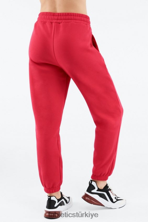 tr Fabletics kadınlar klasik eşofman altı elektrikli gül/dalgalı çita 40R06B174