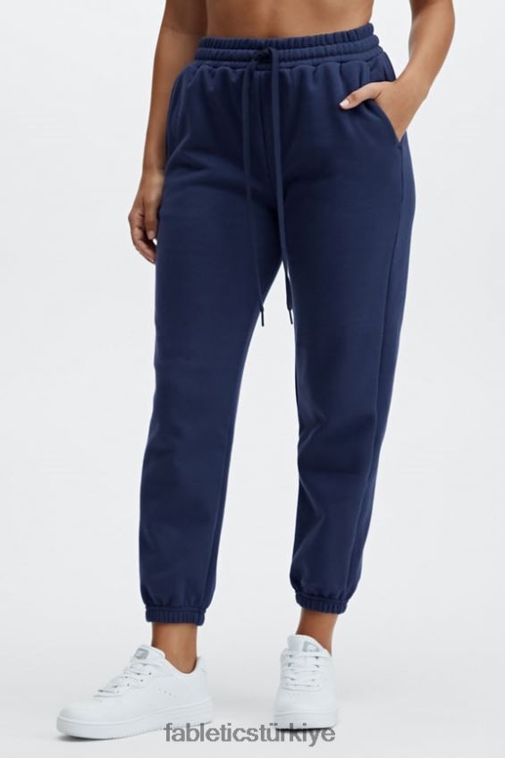 tr Fabletics kadınlar klasik eşofman altı piscina/la logo çubuğu 40R06B168