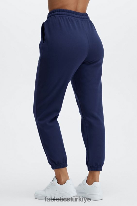 tr Fabletics kadınlar klasik eşofman altı piscina/la logo çubuğu 40R06B168