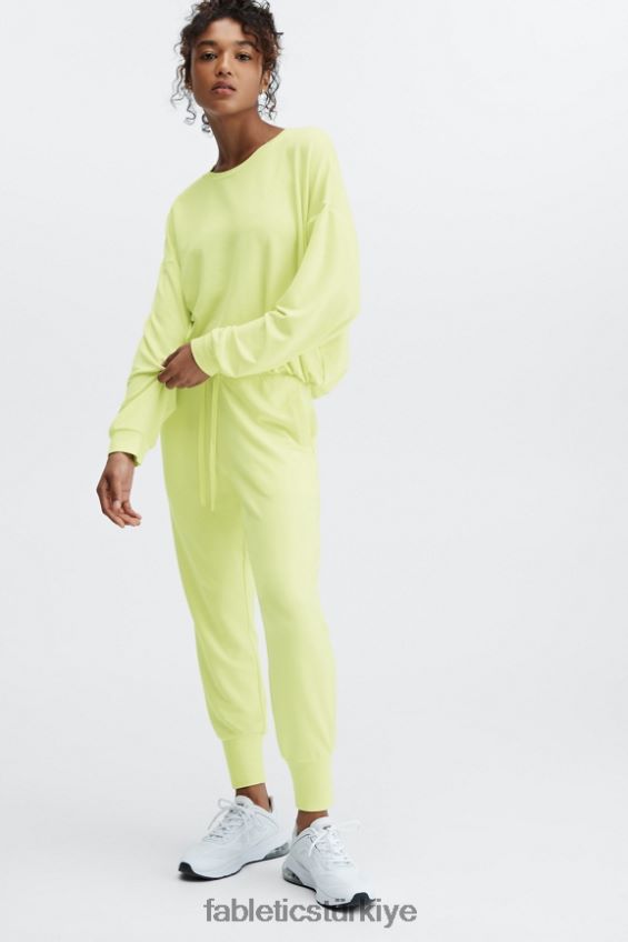 tr Fabletics kadınlar lüks havlu koşucu 2 gece yarısı dalgası/derin donanma 40R06B20