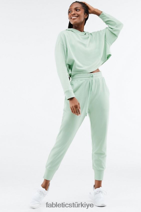 tr Fabletics kadınlar lüks havlu koşucu 3 yıkanmış indigo/beyaz 40R06B26