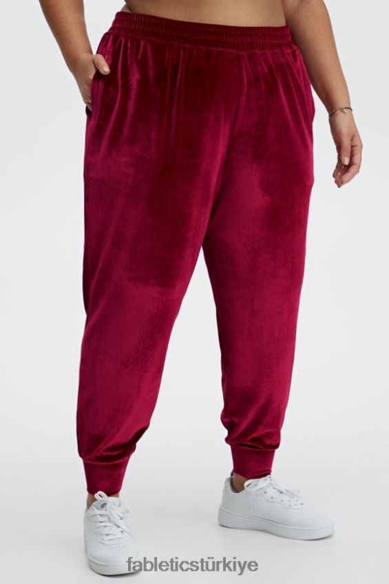 tr Fabletics kadınlar lüks kadife koşucu aşırı kraliyet/salyangozu yumruğu/öğleden sonra güneşi 40R06B152