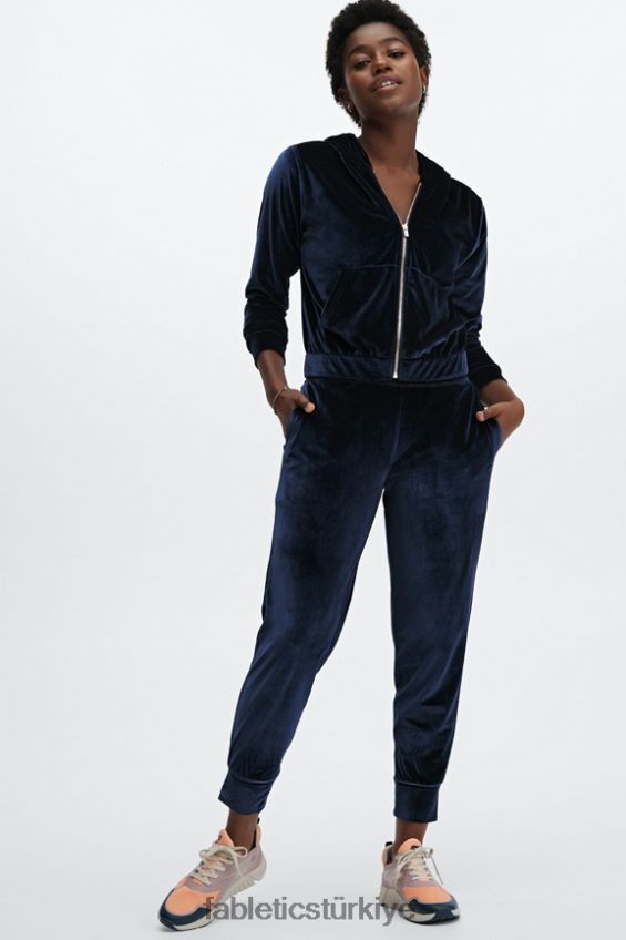 tr Fabletics kadınlar lüks kadife koşucu salyangozu zımbası/çim yeşili 40R06B147