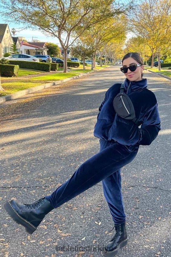 tr Fabletics kadınlar lüks kadife koşucu salyangozu zımbası/çim yeşili 40R06B147