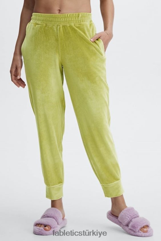 tr Fabletics kadınlar lüks kadife koşucu yumuşak beyaz/lacivert şakayık 40R06B149