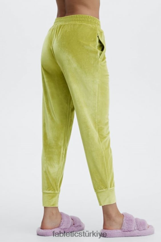 tr Fabletics kadınlar lüks kadife koşucu yumuşak beyaz/lacivert şakayık 40R06B149