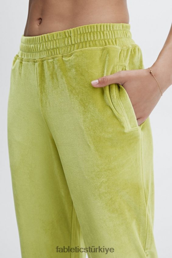 tr Fabletics kadınlar lüks kadife koşucu yumuşak beyaz/lacivert şakayık 40R06B149