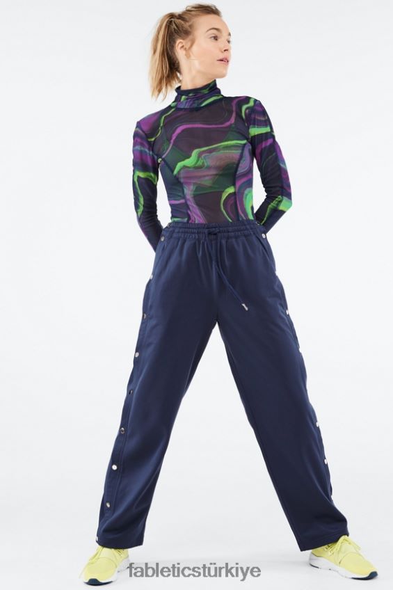 tr Fabletics kadınlar molly break away eşofman altı gölge/mavi menekşe 40R06B195