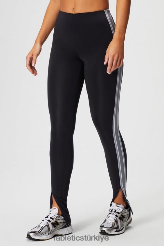 tr Fabletics kadınlar motion365+ kıvrık şeritli çekmeli pantolon siyah/yağmur bulutu 40R06B47