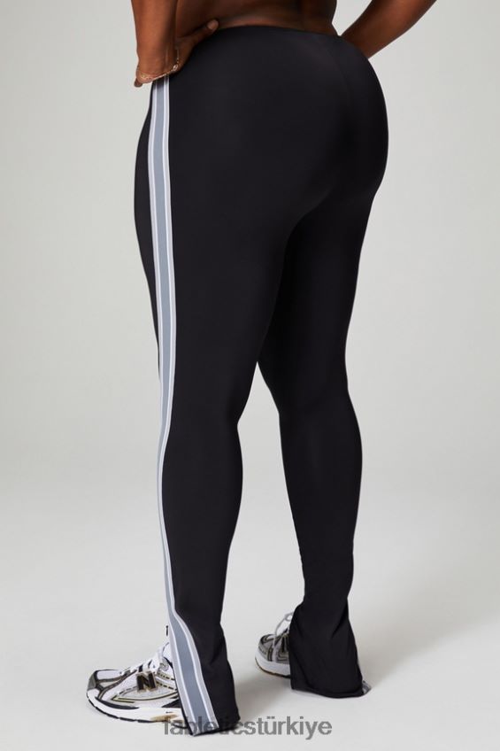 tr Fabletics kadınlar motion365+ kıvrık şeritli çekmeli pantolon siyah/yağmur bulutu 40R06B48