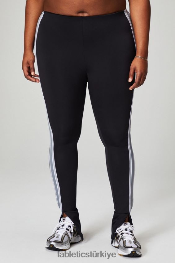 tr Fabletics kadınlar motion365+ kıvrık şeritli çekmeli pantolon siyah/yağmur bulutu 40R06B48