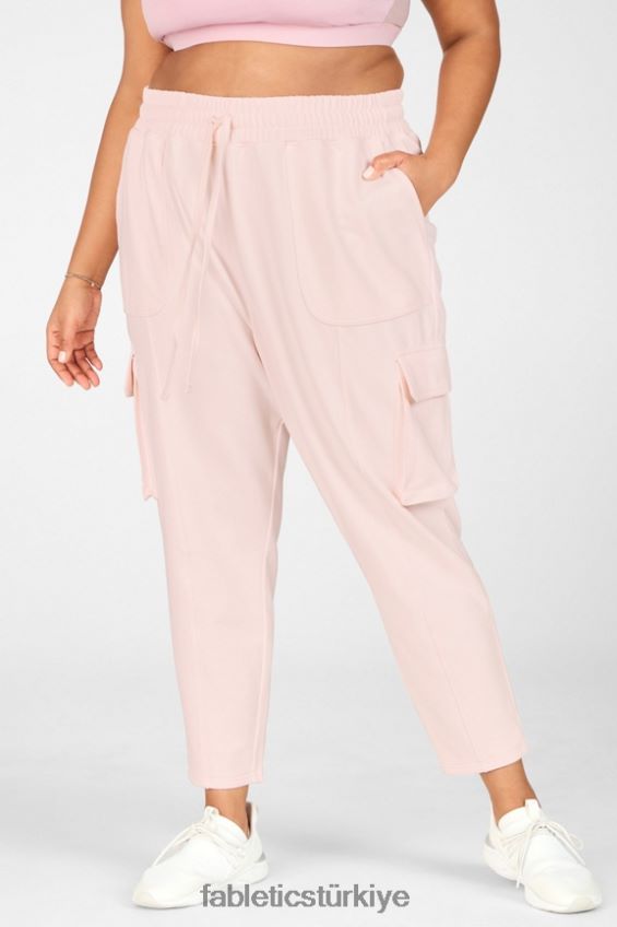 tr Fabletics kadınlar nyla kargo pantolon kükreme/güç pembesi 40R06B206