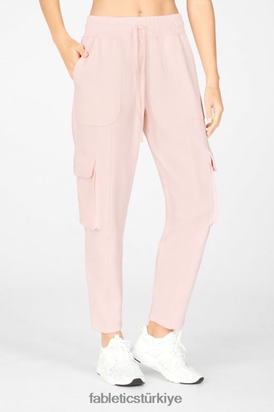 tr Fabletics kadınlar nyla kargo pantolon pas/tozlu sedir/inci pembesi 40R06B205