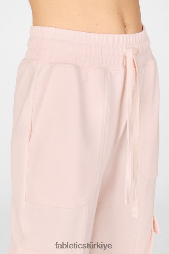 tr Fabletics kadınlar nyla kargo pantolon pas/tozlu sedir/inci pembesi 40R06B205