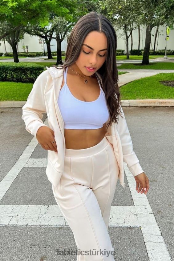 tr Fabletics kadınlar peluş interlok geniş paça pantolon tuğla/çoklu 40R06B118