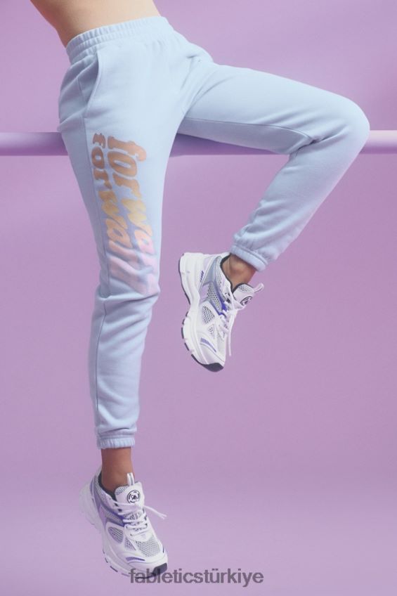 tr Fabletics kadınlar reina grafik eşofman mavi taş/ileri 40R06B146