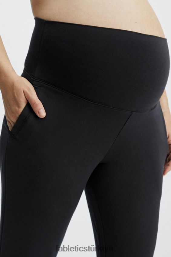 tr Fabletics kadınlar salon havlusu hamile koşucu mavi nova bandana/tapyoka 40R06B179