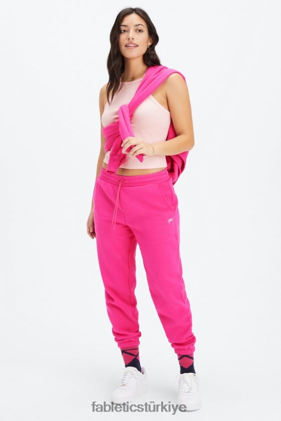 tr Fabletics kadınlar sonsuza kadar polar eşofman altı fuşya/pembe çılgın 40R06B68